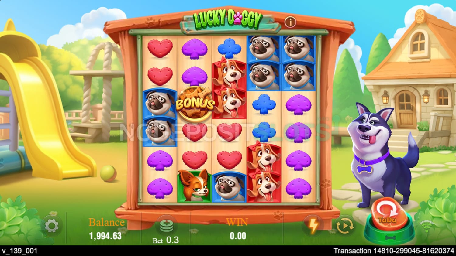 Lucky Doggy Slot - Mystery Symbols