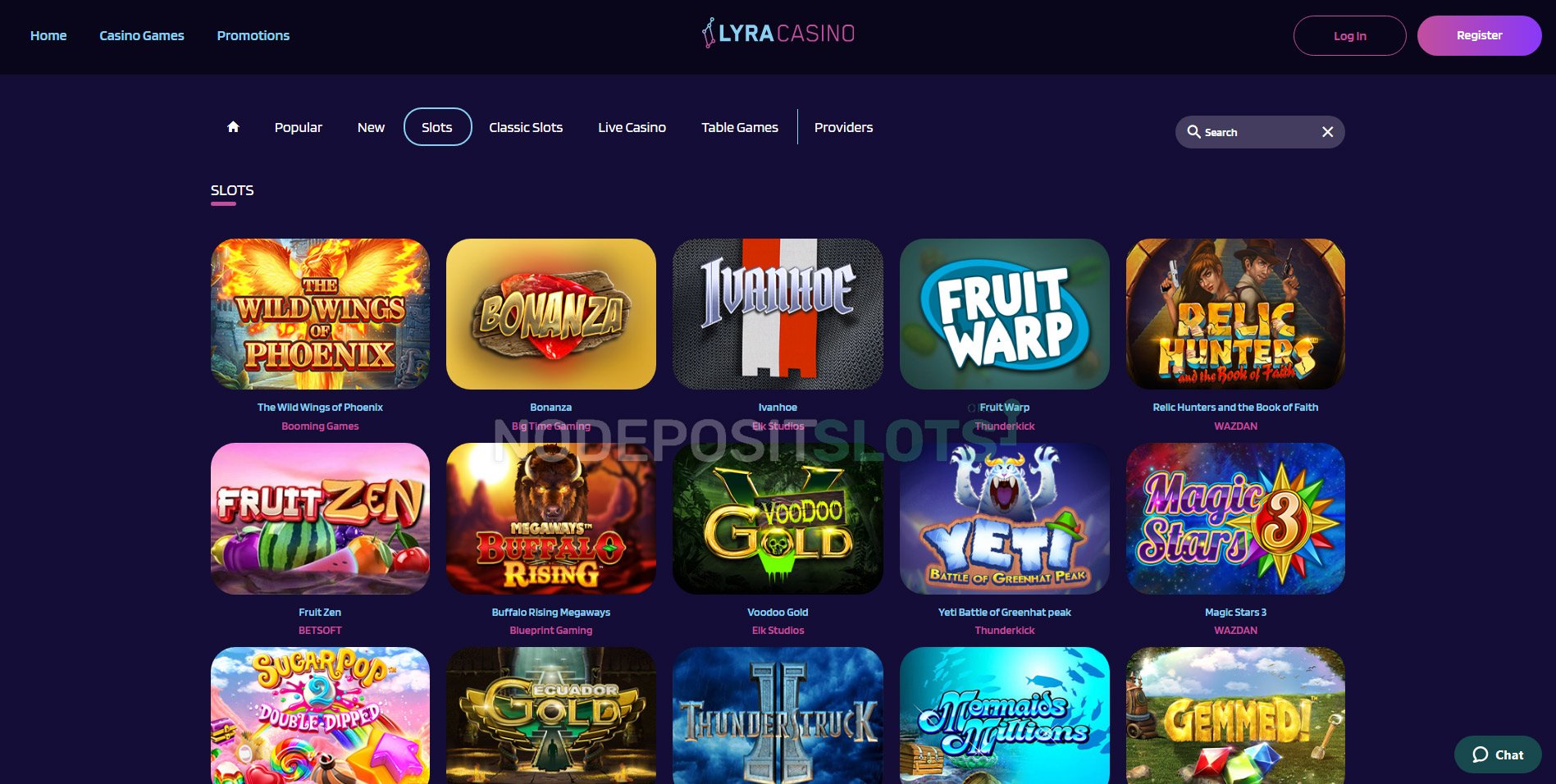 LyraCasino Games