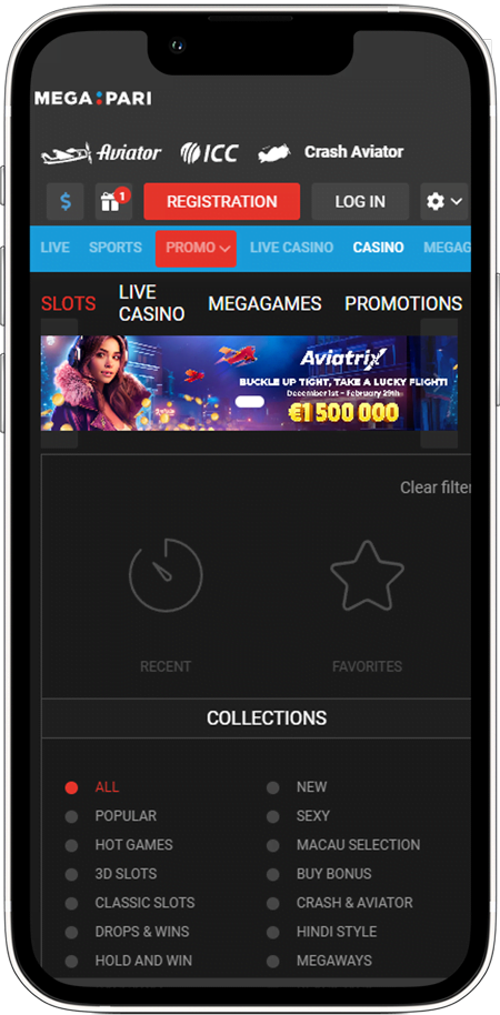 Megapari Mobile App