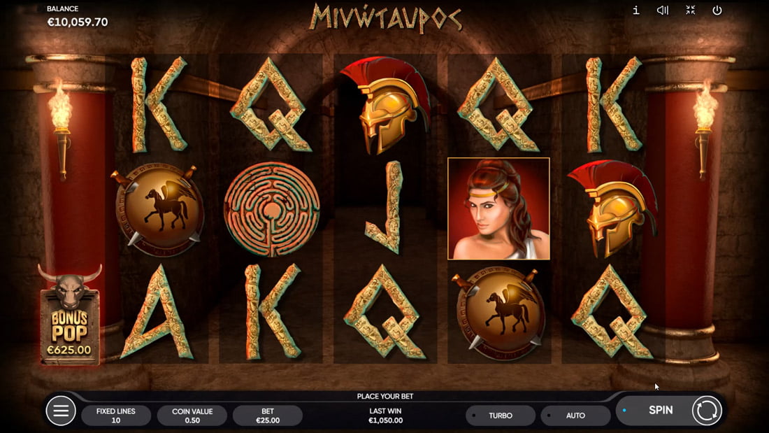 Minotaurus Slot Symbols