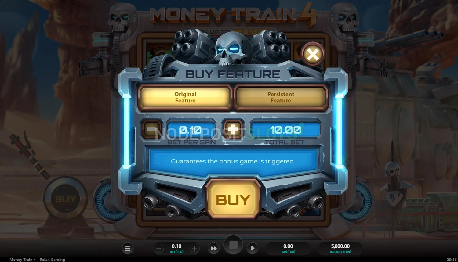 Money Train 4 Buy Feature