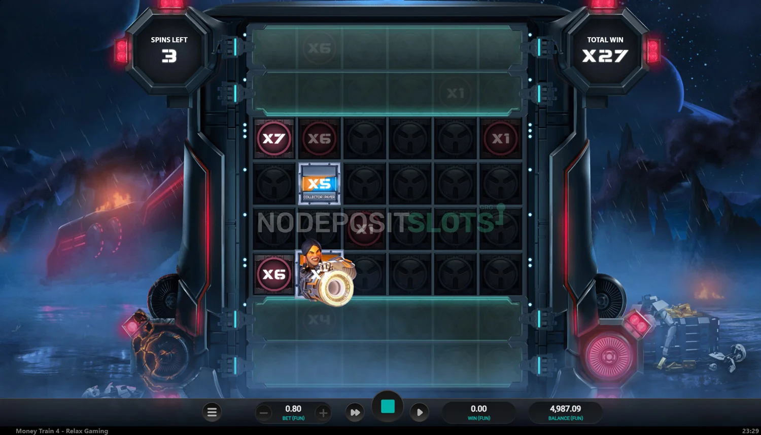 Money Train 4 Free Spins