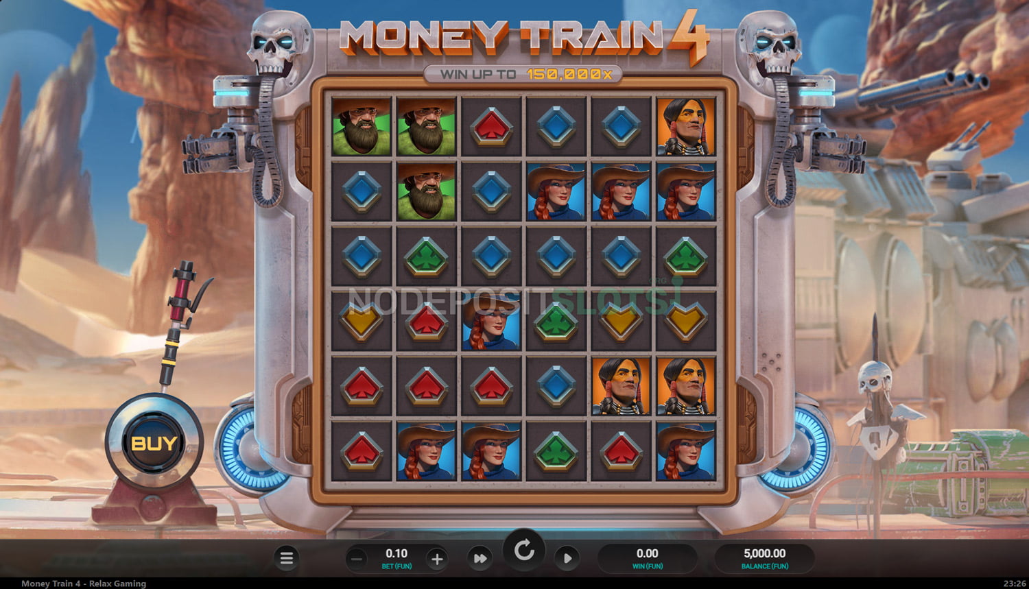 Money Train 4 symbols and icons