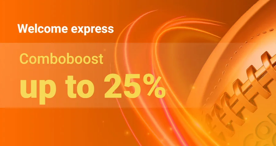 N1Bet Comboboost up to 25% - Welcome express