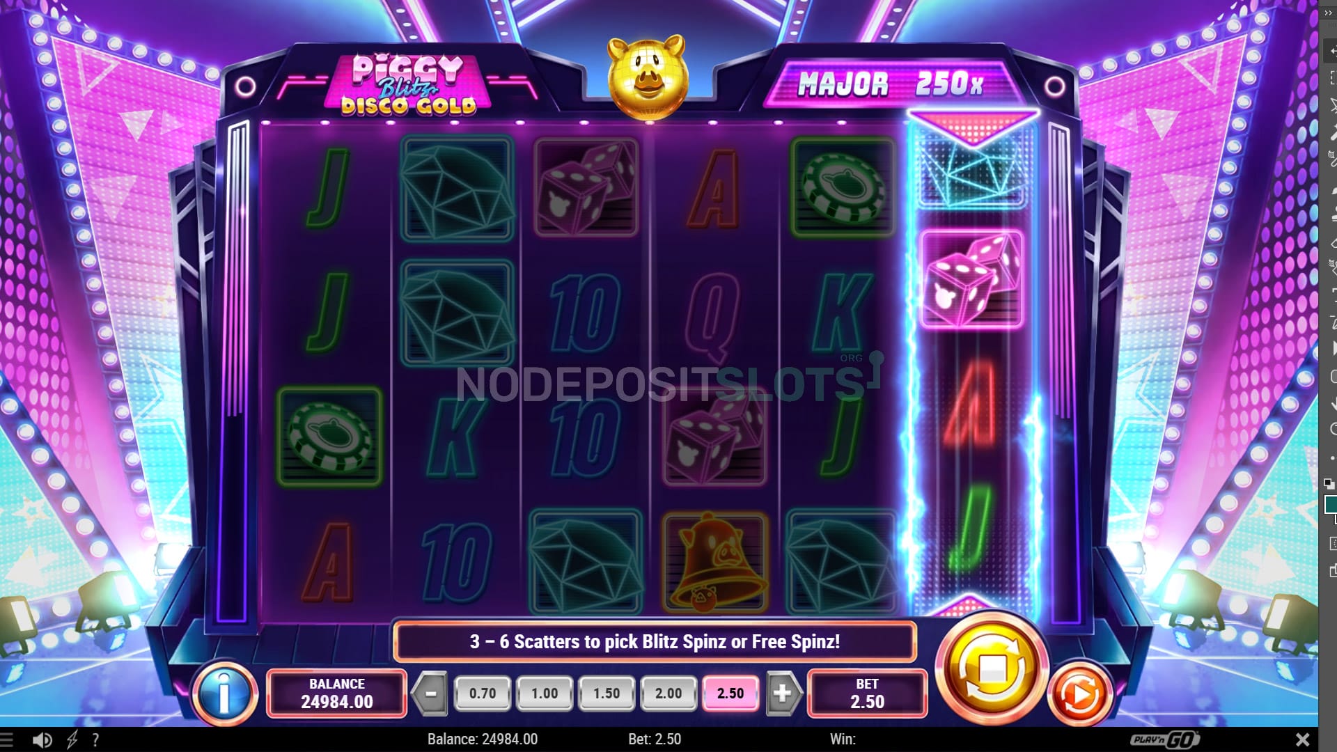piggy blitz disco gold reel spins