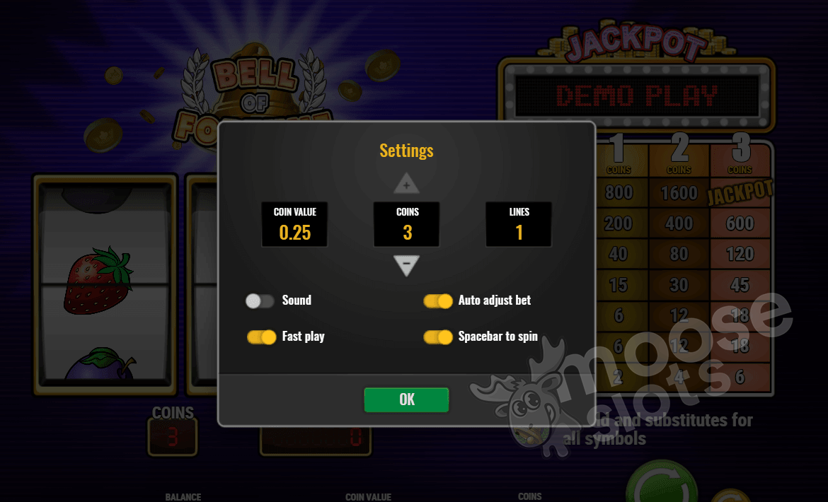 Play Bell Of Fortune slot