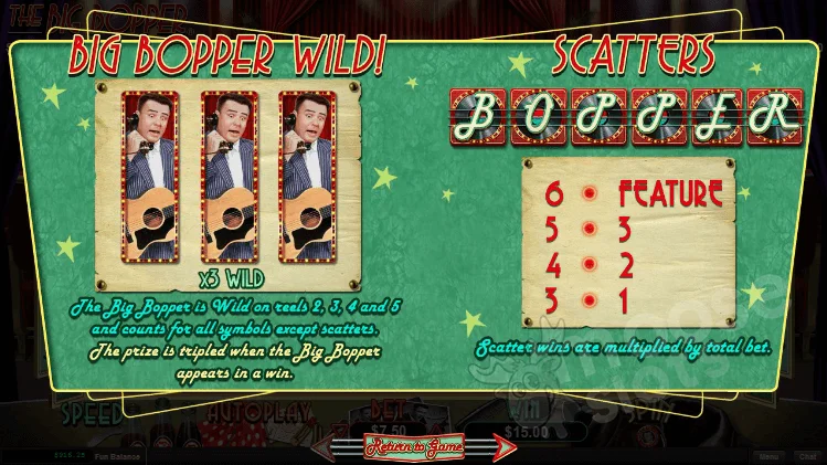 Play The Big Bopper slot