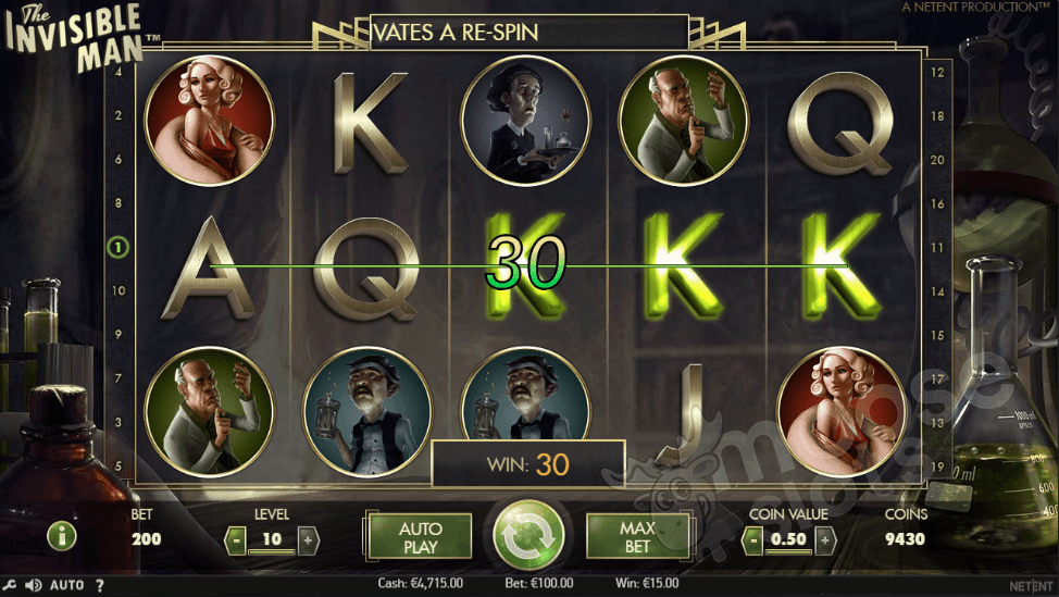 Play The Invisible Man slot