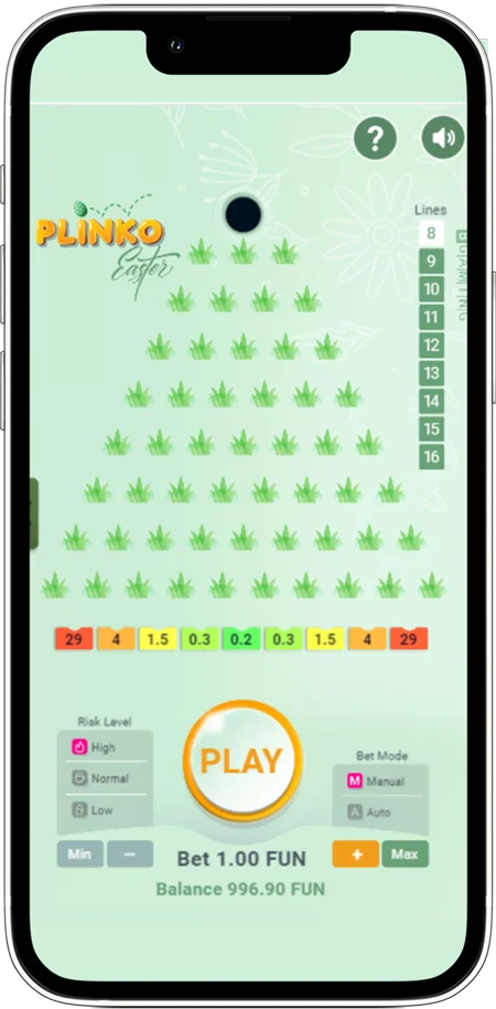 Plinko Easter Mobile App