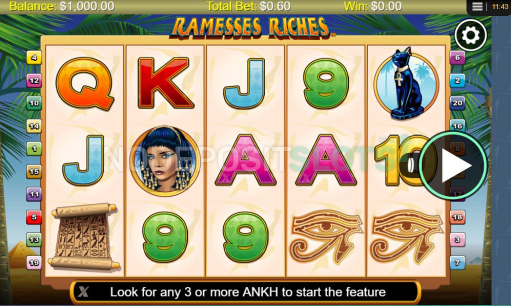 Ramesses Riches Slot Preview