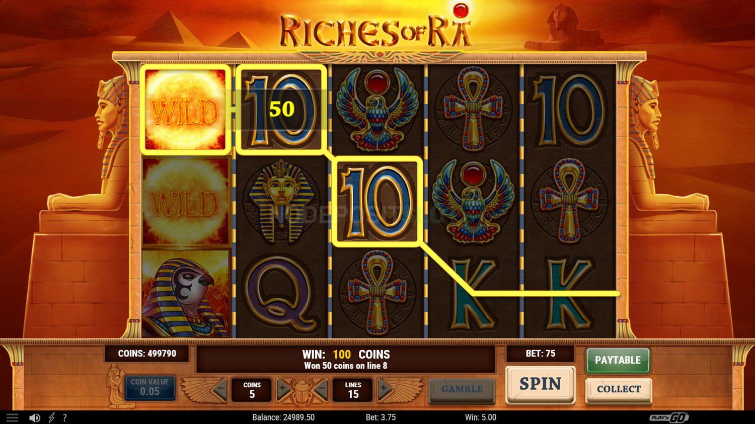 Riches of Ra Slot - Win