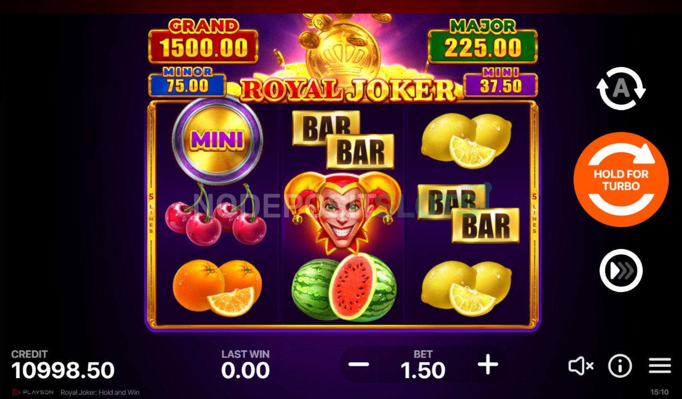 Royal Joker: Hold and win - Symbols