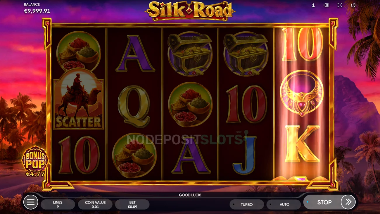 Silk Road Slot Scatter