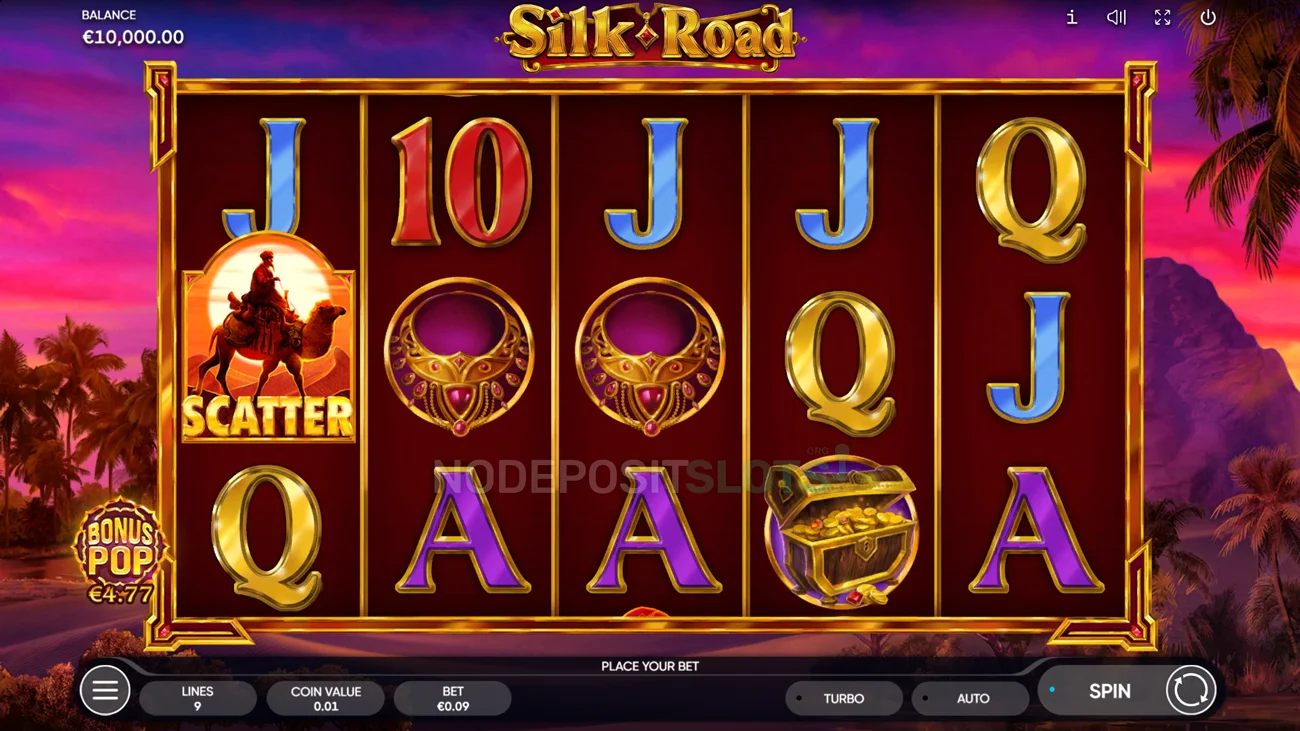 Silk Road Slot Symbols