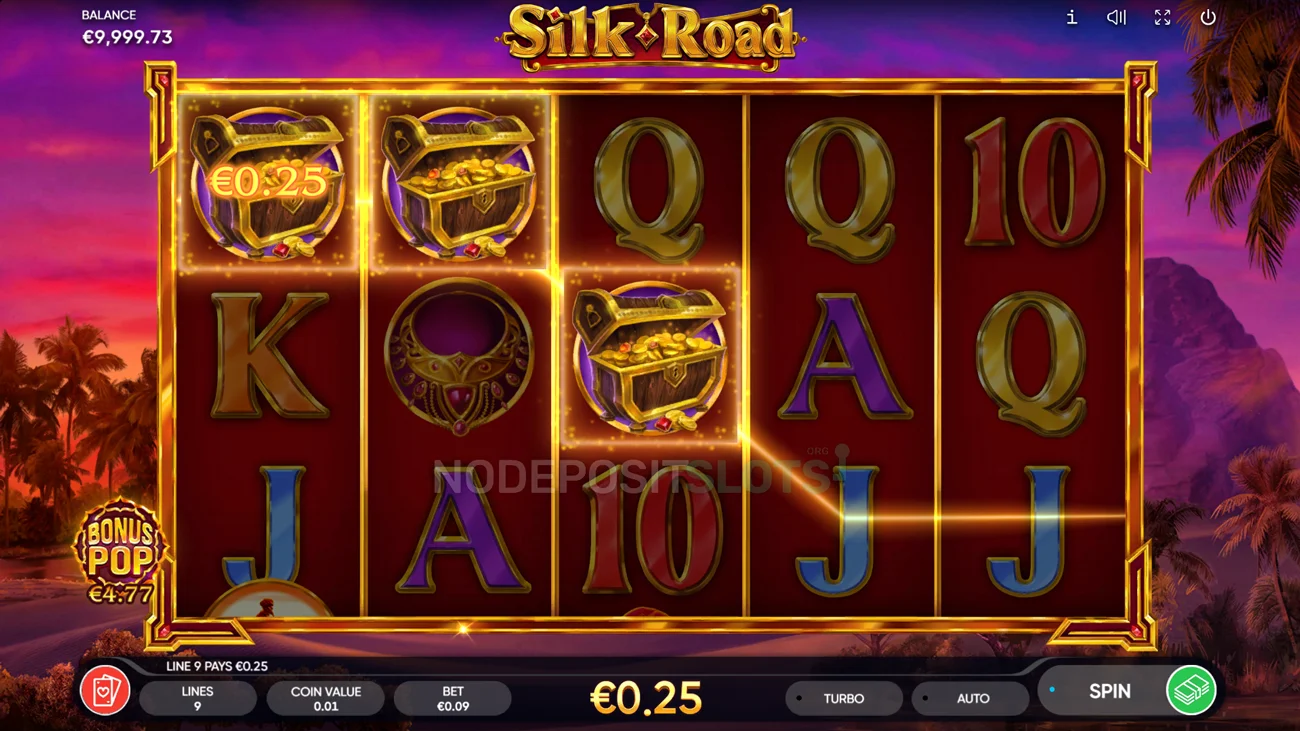 Silk Road Slot Win