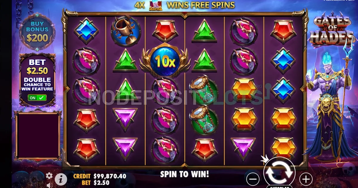 slot gates of hades spin to win