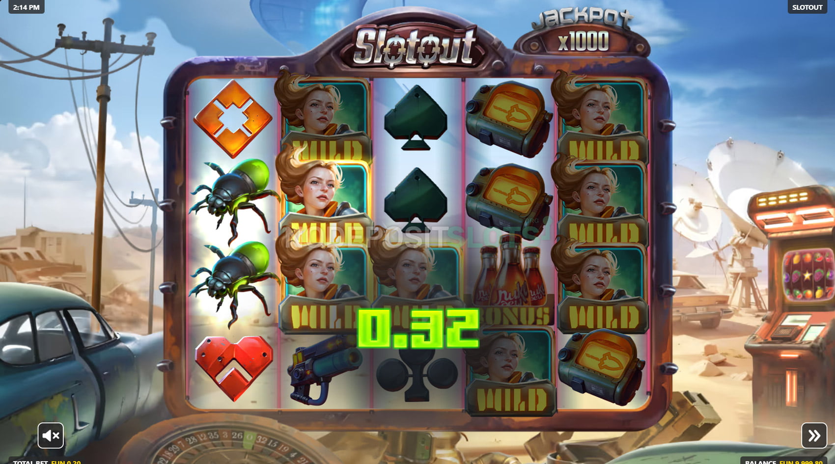 Slotout - Slot win
