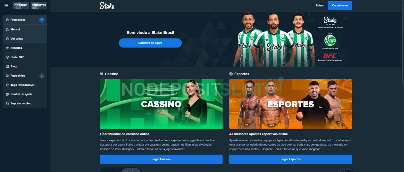 Stake cassino Promocoes