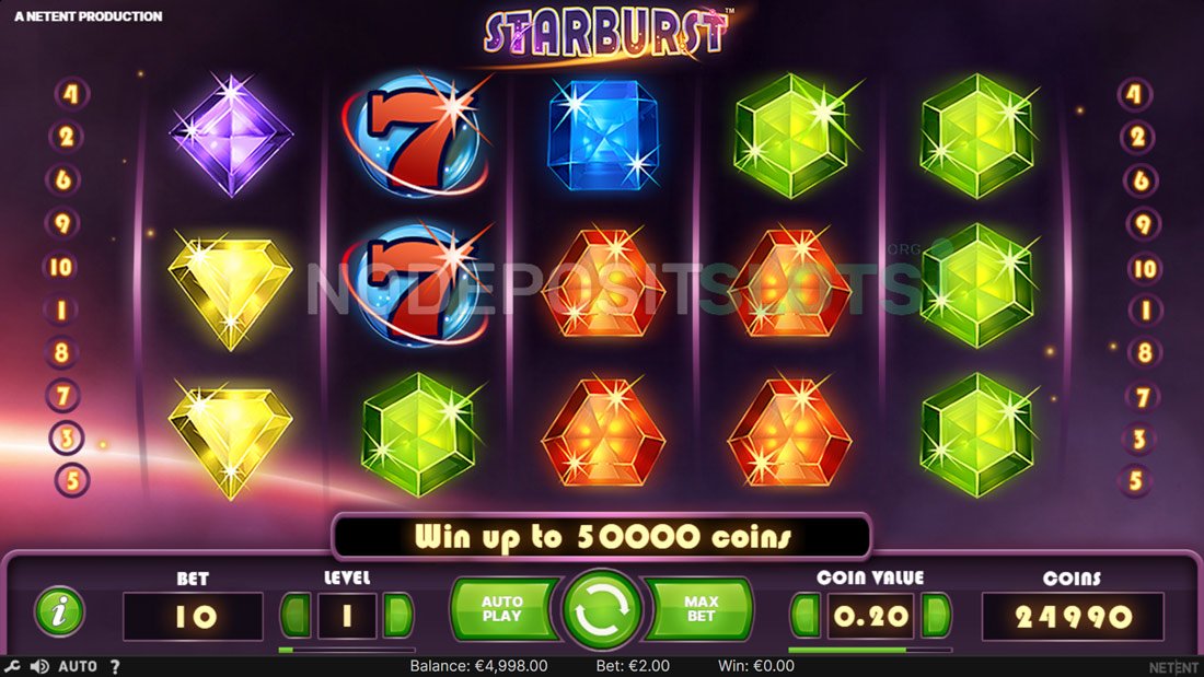 Starburst Online Slot by NetEnt