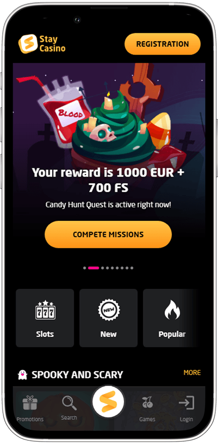 Stay Casino Mobile App