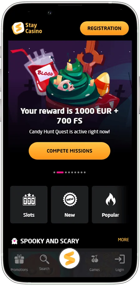 Stay Casino Mobile App