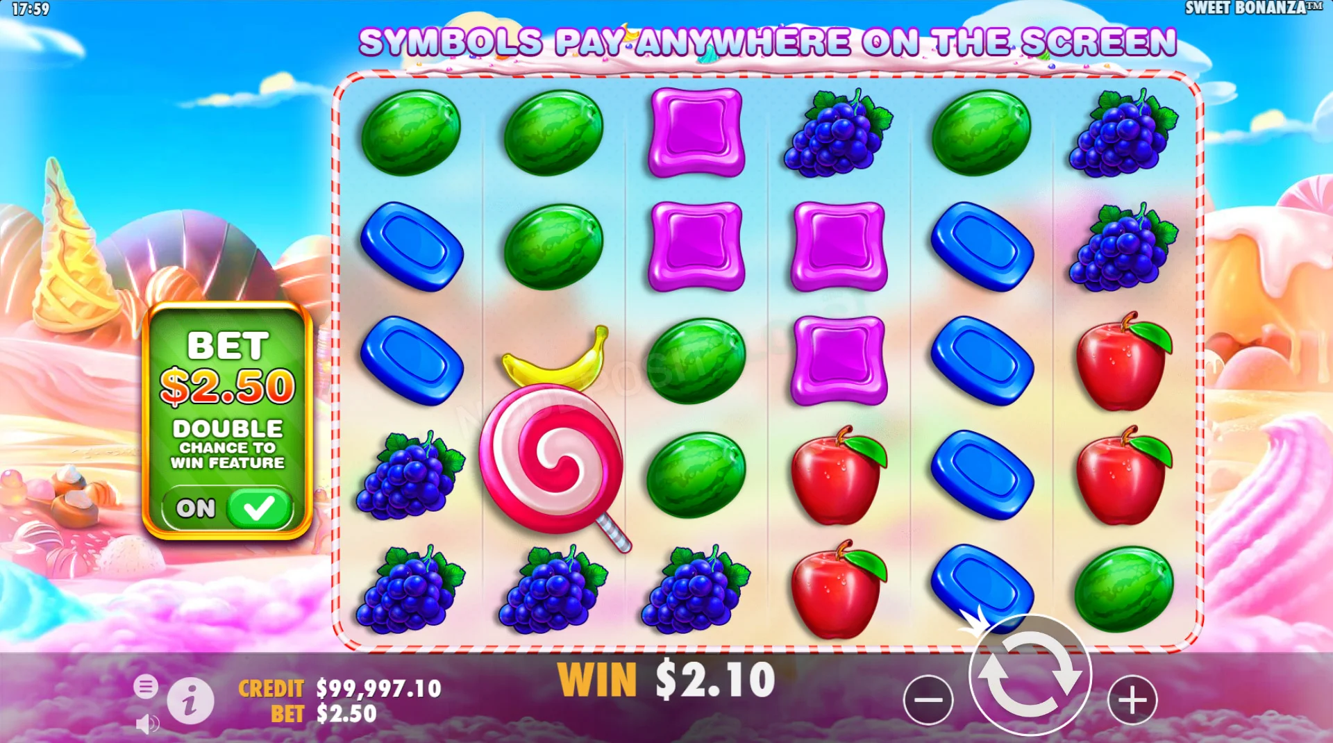 Sweet Bonanza Symbols 2