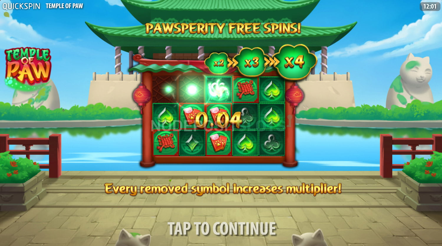 Temple of Paw Slot - Intro