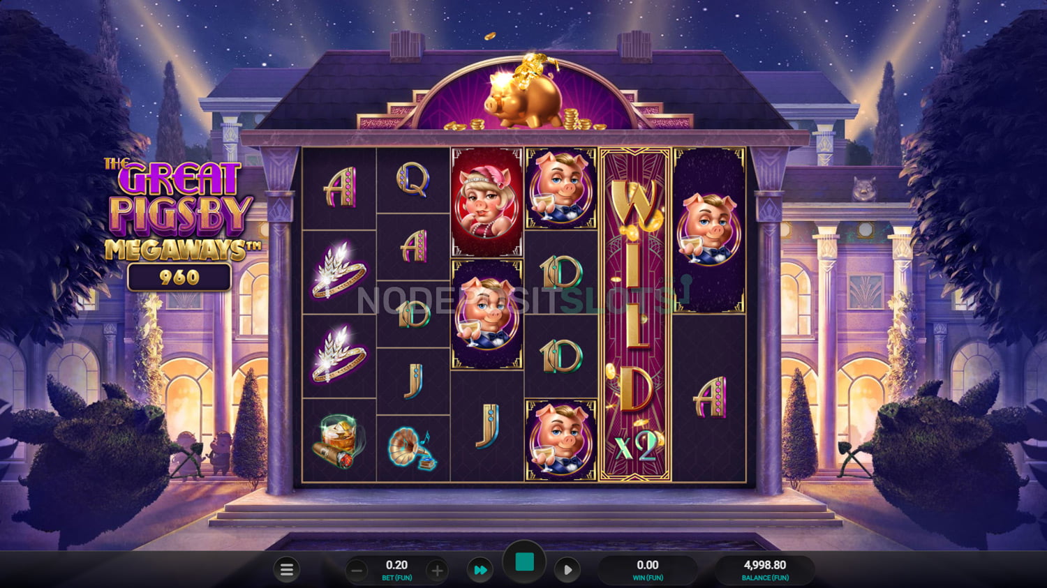 The Great Pigsby Megaways - Wild