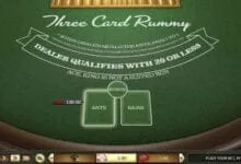 Three Card Rummy Poker