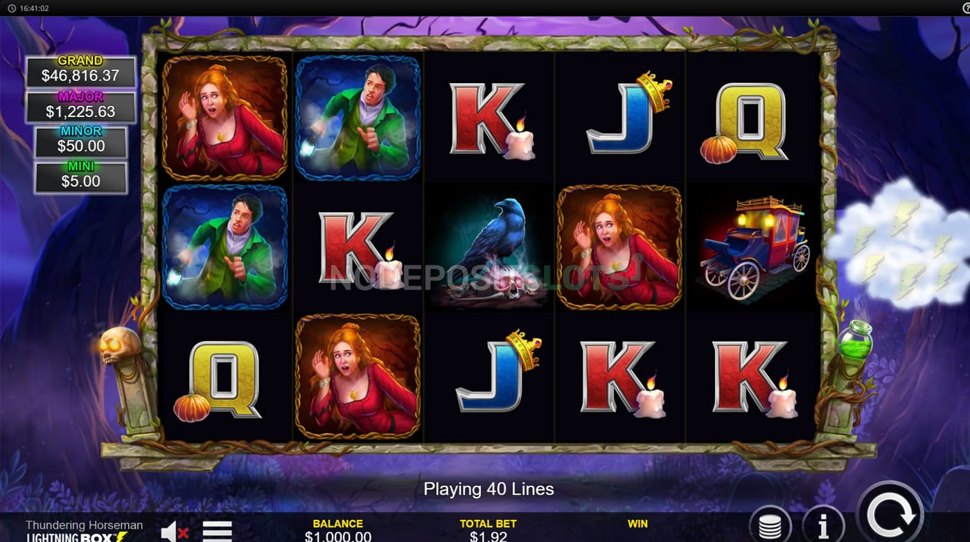 Thundering Horseman Slot - Symbols