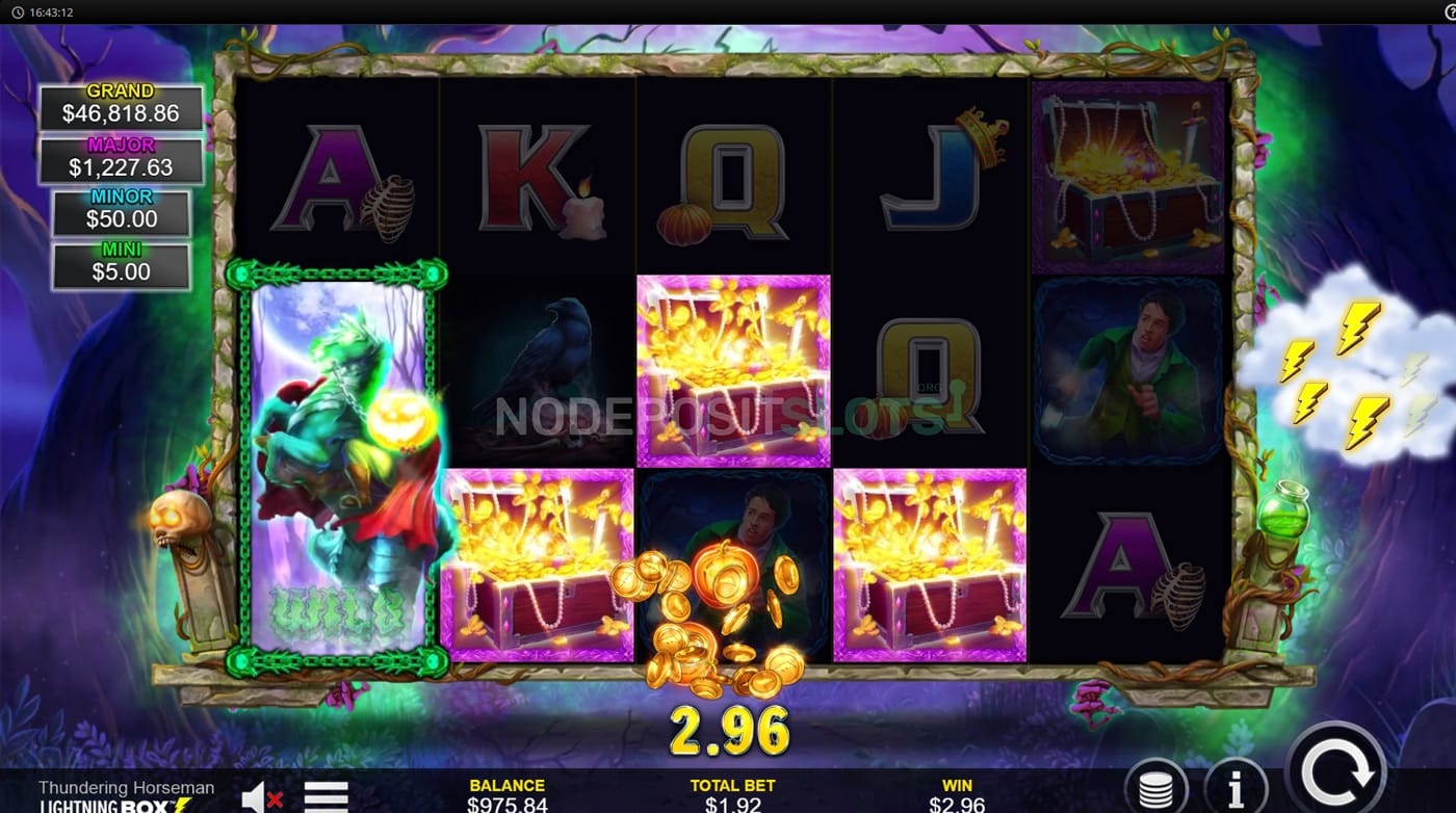 Thundering Horseman Slot - Wild