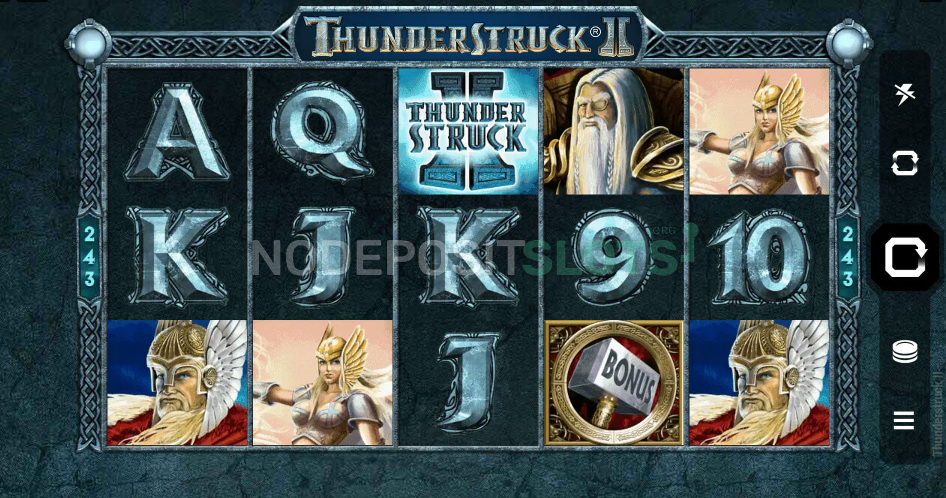 Thunderstruck 2 Slot Preview