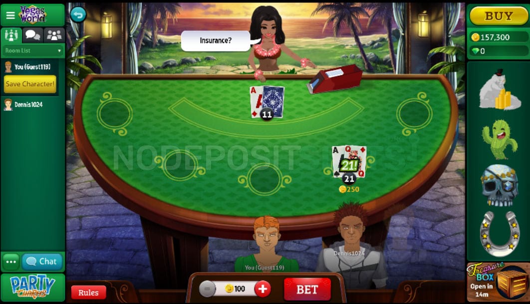 Vegas World - Blackjack