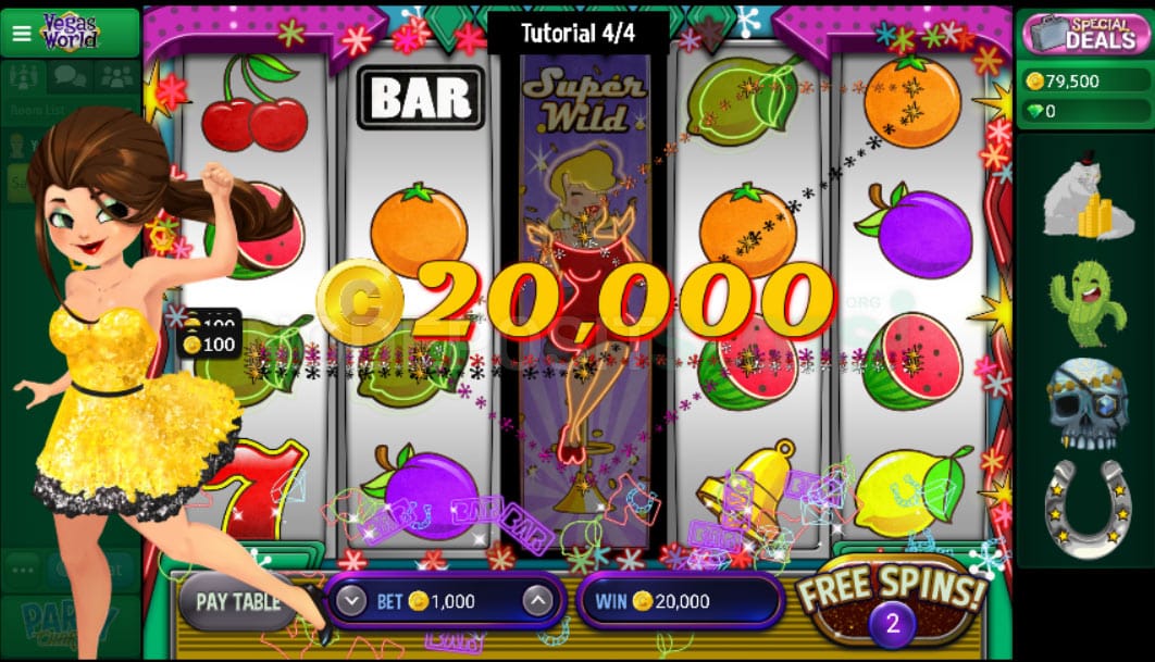 Vegas World - Slots Free spins