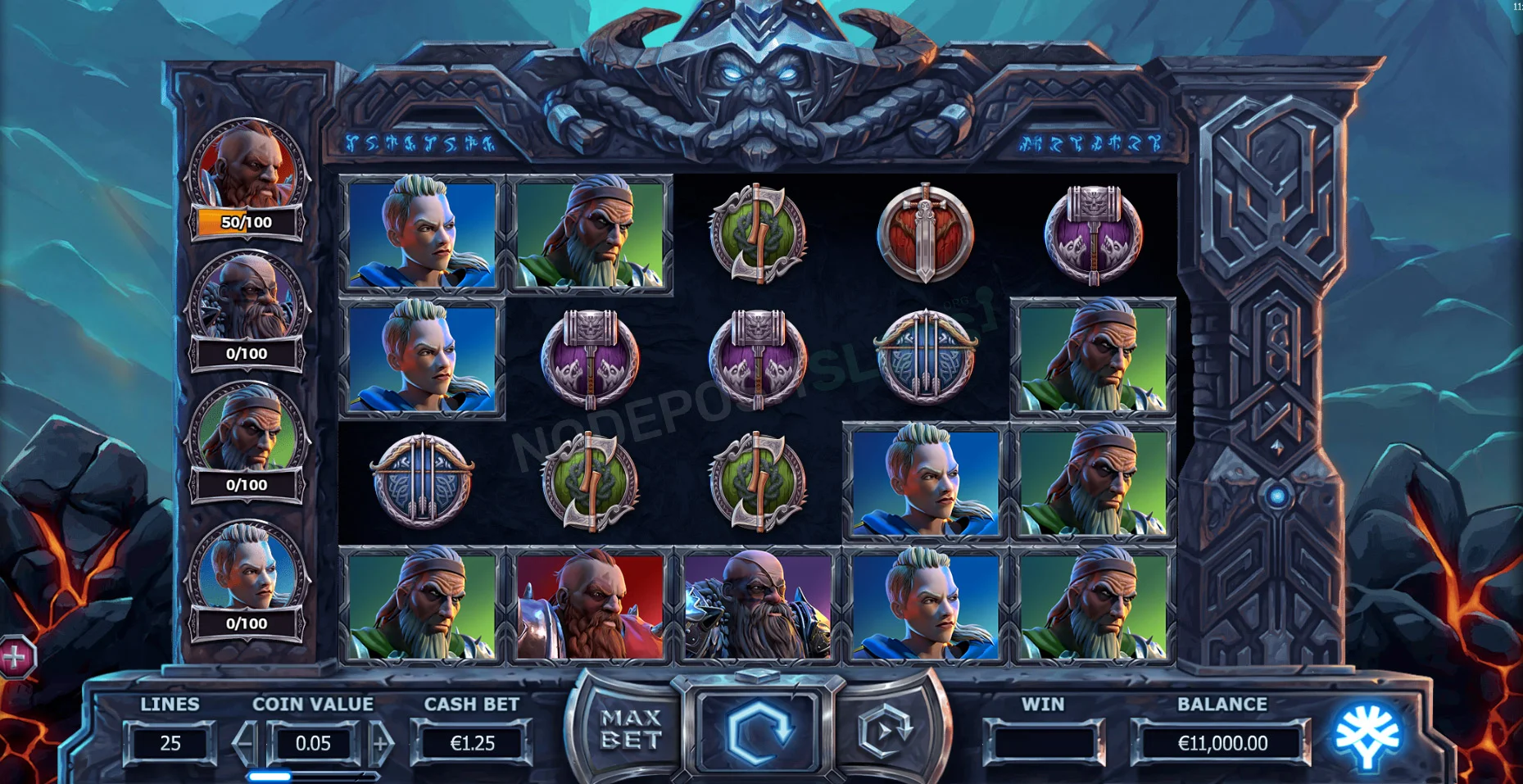 Vikings Go to Hell SLot - Symbols