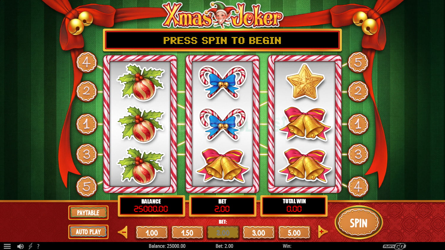 Xmas Joker Slot - Symbols